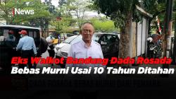 Eks Walkot Bandung Dada Rosada Bebas Murni Usai 10 Tahun Ditahan <