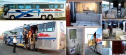 Intip Bus Terpanjang di Indonesia Milik PO Sumber Alam, Kabin Super Mewah dan Dilengkapi Lift