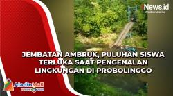 Puluhan Siswa di Probolinggo Terluka akibat Jembatan Ambruk saat Pengenalan Lingkungan
