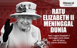 Infografis Ratu Elizabeth II Mangkat