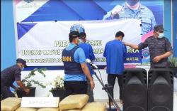 Dua Kurir Pembawa 22 Kg Ganja Ditangkap saat Akan Antar Barang ke Padang Lawas Utara