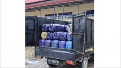 Tepergok Angkut 1.221 Liter Biosolar, Sopir dan Pikap Diamankan ke Mapolres Lamsel