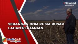 Serangan Bom Rusia Rusak Lahan Pertanian, Petani Terpaksa Panen Lebih Awal