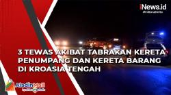 Tabrakan Kereta Penumpang dan Kereta Barang di Kroasia Tengah, 3 Tewas