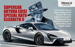 Infografis Supercar Artura Edisi Spesial Ratu Elizabeth II