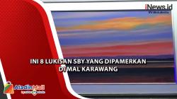 Ini 8 Lukisan SBY yang Dipamerkan di Mal Karawang