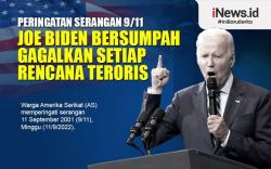 Infografis Biden Bersumpah Gagalkan Setiap Rencana Teroris 