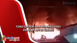  Toko Grosir dan Rumah Ludes Dilalap Api di Cimahi<