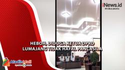 Heboh, Diduga Ketua DPRD Lumajang Tidak Hafal Pancasila