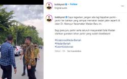 Viral Wali Kota Medan Bobby Nasution Ngamuk Lihat Parkir Liar: Hey Kamu Preman Sini<