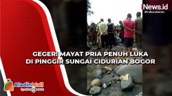 Mayat Penuh Luka di Pinggir Sungai Cidurian Gegerkan Warga Cigudeg Bogor