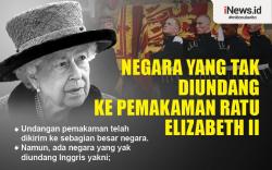 Infografis Negara yang Tak Diundang ke Pemakaman Ratu Elizabeth II