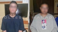 Edarkan Narkoba, Warga Gorontalo dan Bolmong Utara Ini Ditangkap Polresta Manado<