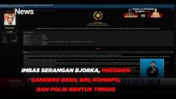 Imbas Serangan Bjorka, Presiden Gandeng BSSN, BIN, Kominfo, dan Polri Bentuk Timsus 