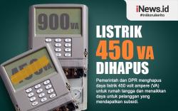 Infografis Listrik 450 VA Dihapus 