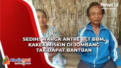 Prihatin, Kakek Miskin di Jombang Tak Dapat BLT BBM