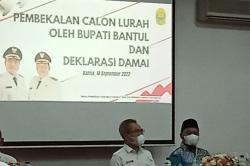  Calon Lurah Se-Bantul Kompak Gelar Deklarasi Pemilihan Damai 