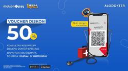 Ayo Serbu Voucher Diskon 50 Persen Alodokter Hanya Bayar 1 Rupiah di MotionPay 