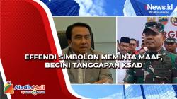 Begini Tanggapan KSAD Dudung terkait Permintaan Maaf Effendi Simbolon