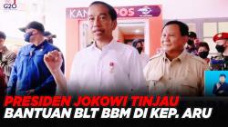 Kunjungi Kepulauan Aru, Presiden Jokowi Klaim BLT BBM Sudah Dibagikan ke 8,1 Juta Masyarakat 