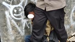 Pria Diduga Jambret Nyaris Dipukuli Massa di Kuningan Diselamatkan Bhabinkamtibmas<