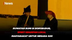 Ruwatan Bumi di Borobudur, Spirit Kearifan Lokal Masyarakat untuk Negara G20
