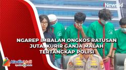 Diimingi Ongkos Ratusan Juta, Kurir Sayur Rela Antar Ratusan Kg Ganja ke Jakarta