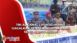 TNI AL Gagalkan Penyelundupan Puluhan Kg Sabu Senilai Rp16 Miliar di Perairan Aceh Utara