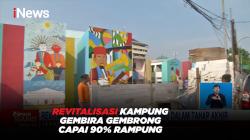 Revitalisasi Kampung Gembira Gembrong Capai 90% 