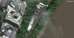 Potret Antrean Pelayat Ratu Elizabeth II dari Luar Angkasa