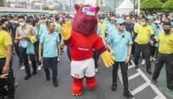 Kenalkan Bacuya Badak Jawa, Maskot Piala Dunia U-20 2023 Pakai Jersey Timnas