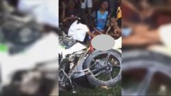 2 Sepeda Motor Terjungkal usai Tabrak Sapi, 1 Pengendara Tewas, 2 Luka Berat