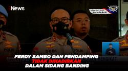 Ferdy Sambo dan Pendamping Tidak Dihadirkan Dalam Sidang Banding