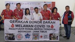 Gelar Donor Darah, PSMTI Jatim Terus Bergerak Bantu Sesama 