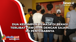 Dua Kelompok Remaja di Bekasi Terlibat Tawuran dengan Sajam, Ini Penyebabnya
