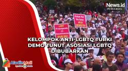Kelompok Anti-LGBTQ Turki Demo Tunut Asosiasi LGBTQ Dibubarkan