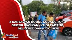 2 Karyawan Bobol Gudang Toko Grosir Majikannya di Padang, Pelaku: Tidak Naik Gaji