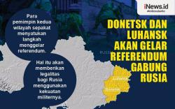 Donetsk dan Luhansk Akan Gelar Referendum Gabung Rusia