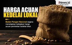 Infografis Harga Acuan Kedelai Lokal
