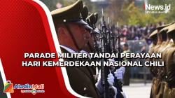 Parade Militer Tandai Perayaan Hari Kemerdekaan Nasional Chili