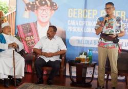 Menparekraf Sandiaga Uno Minta Pelaku UMKM di Sumut Gercep dan Geber