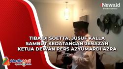 Tiba di Soetta, Jusuf Kalla Sambut Kedatangan Jenazah Ketua Dewan Pers Azyumardi Azra