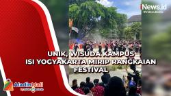 Unik, Wisuda Kampus ISI Yogyakarta Mirip Rangkaian Festival