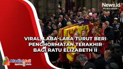 Viral, Laba-Laba Turut Beri Penghormatan Terakhir Bagi Ratu Elizabeth II