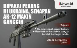 Infografis Senapan Kalashnikov AK-12 Dimodifikasi Rusia Jadi Lebih Canggih