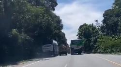 Viral, 2 Pengemudi Bus Balapan di Jalan Solo-Semarang