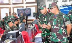  Tinjau Latihan Tempur di Baturaja, Kasdam IV/Diponegoro Beri Motivasi Prajurit