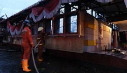 Kantor Balitbang Kalimantan Barat Ludes Terbakar
