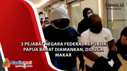  3 Pejabat Negara Federal Republik Papua Barat Diamankan, Diduga Makar