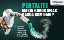 Infografis Pertalite Makin Boros sejak Harga BBM Naik?  